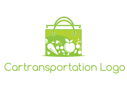 groceries in shopping bag