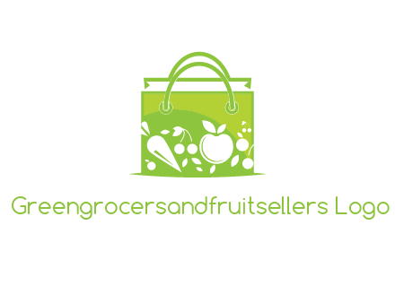 groceries in shopping bag