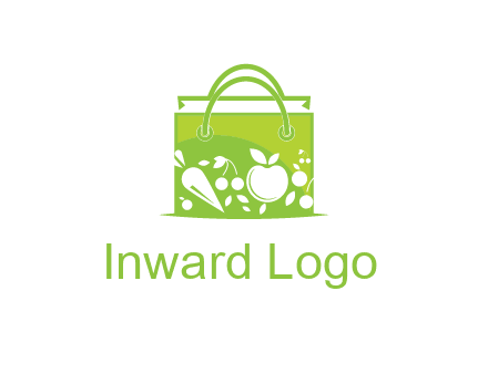 groceries in shopping bag