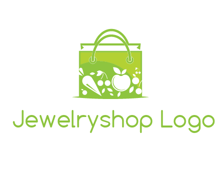 groceries in shopping bag