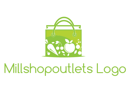 groceries in shopping bag