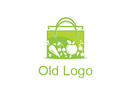 groceries in shopping bag
