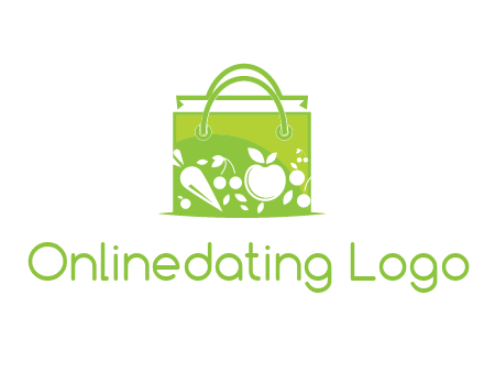 groceries in shopping bag