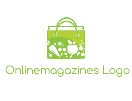 groceries in shopping bag