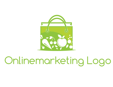 groceries in shopping bag