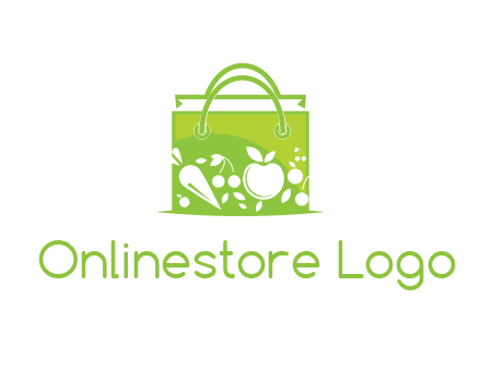 groceries in shopping bag