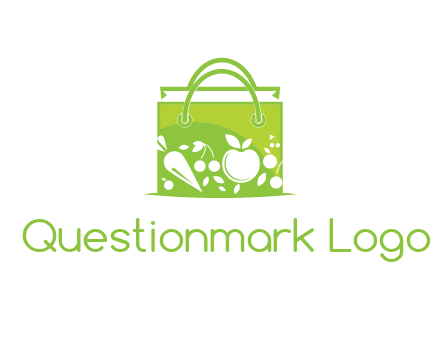 groceries in shopping bag