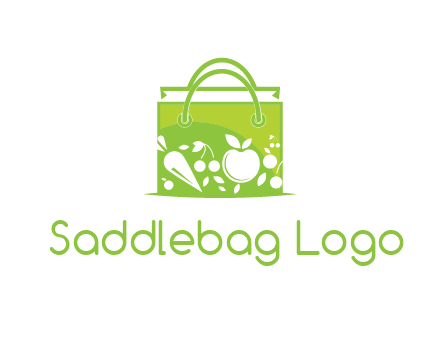 groceries in shopping bag