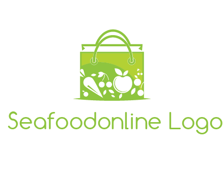 groceries in shopping bag