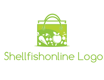 groceries in shopping bag