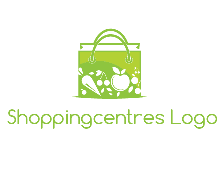 groceries in shopping bag