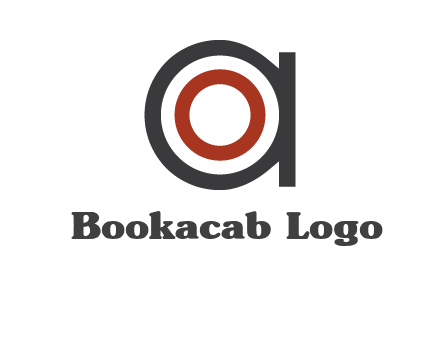target inside letter a icon