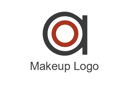 target inside letter a icon