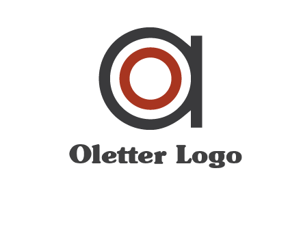 target inside letter a icon