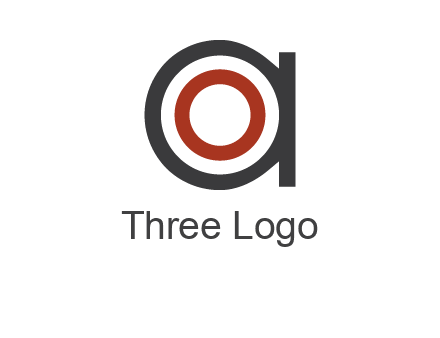 target inside letter a icon