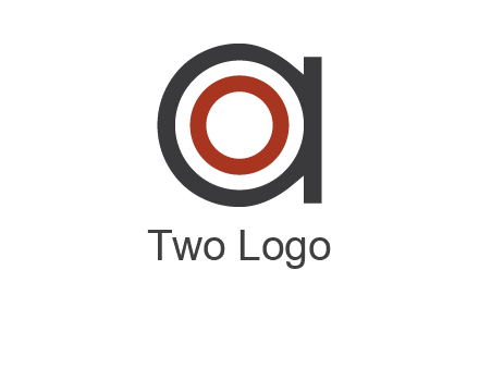 target inside letter a icon