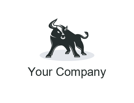 bull standing up