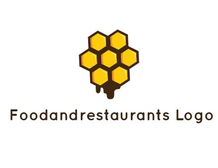 honeycomb dripping with honey