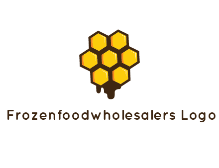 honeycomb dripping with honey