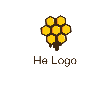 honeycomb dripping with honey