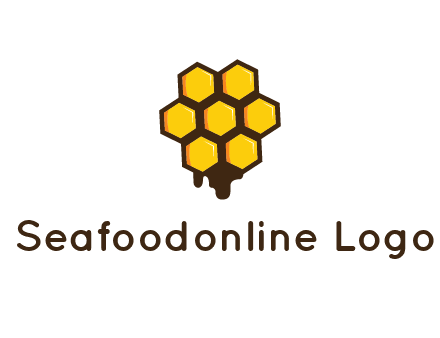 honeycomb dripping with honey