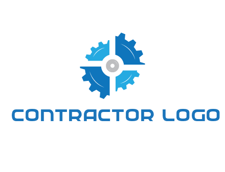 abstract gear joined together