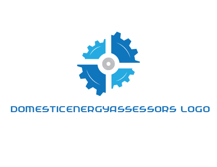 abstract gear joined together