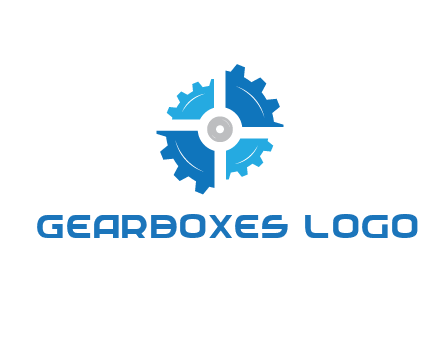 abstract gear joined together