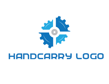 abstract gear joined together