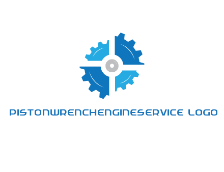 abstract gear joined together