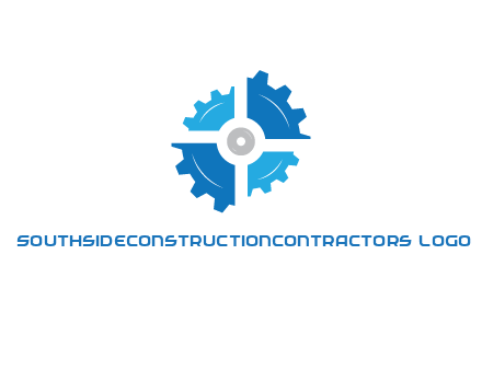 abstract gear joined together