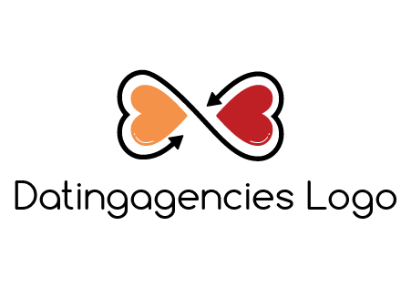 arrows around hearts