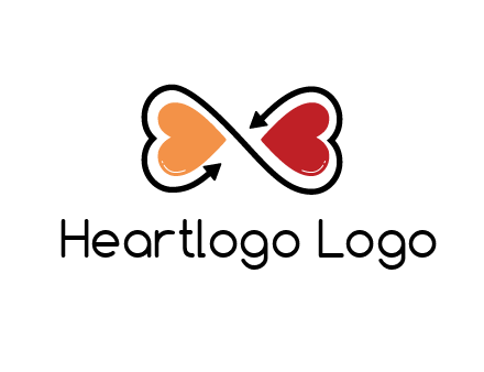 arrows around hearts
