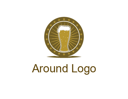 local town pub logo design