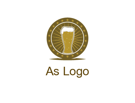 local town pub logo design