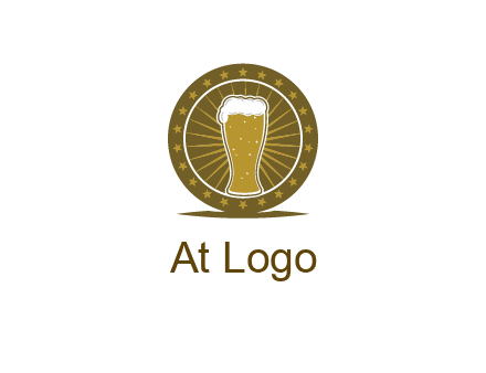 local town pub logo design