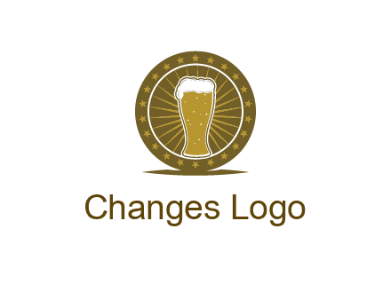 local town pub logo design
