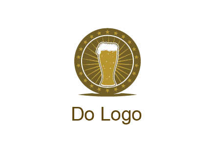 local town pub logo design