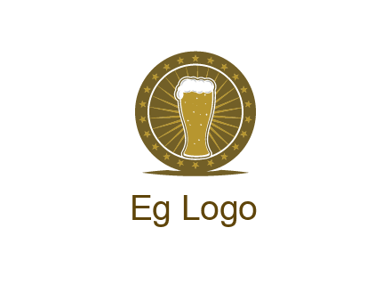 local town pub logo design
