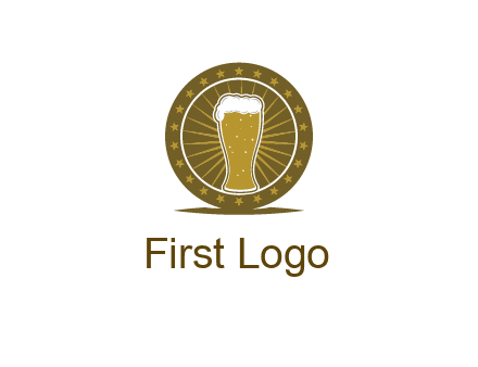 local town pub logo design