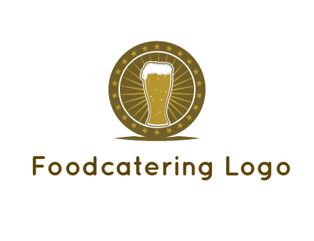 local town pub logo design