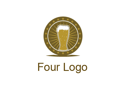 local town pub logo design