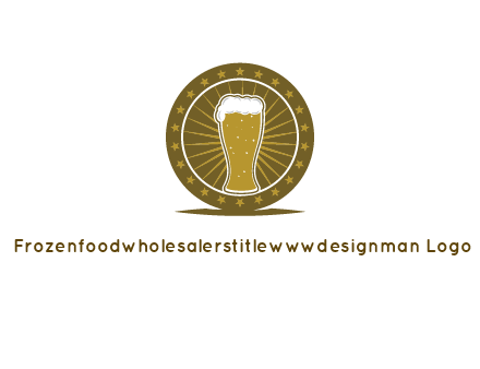 local town pub logo design