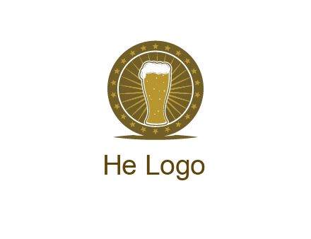 local town pub logo design