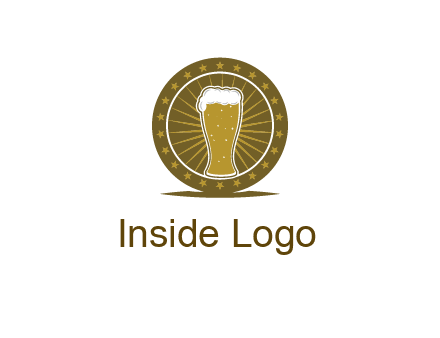 local town pub logo design