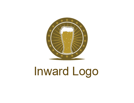 local town pub logo design