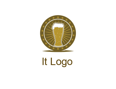 local town pub logo design