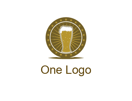 local town pub logo design