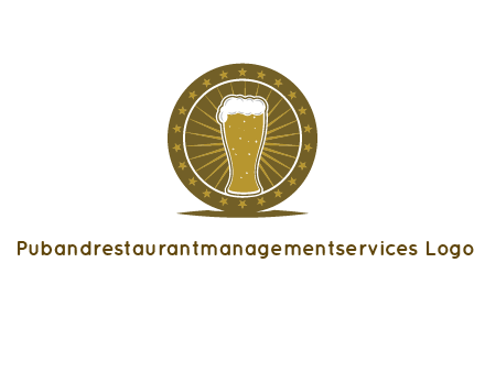 local town pub logo design