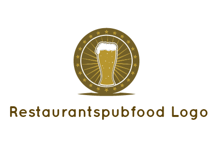 local town pub logo design